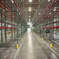 120 Sections Pallet Rack 26’ Height 