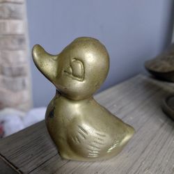 Small Brass Duck