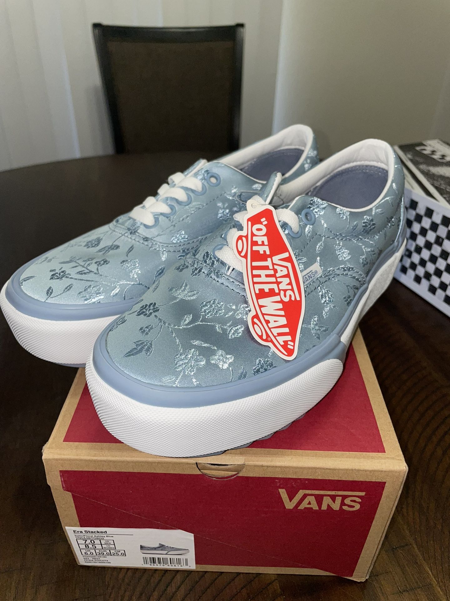 VANS Satin Floral Era Stacked