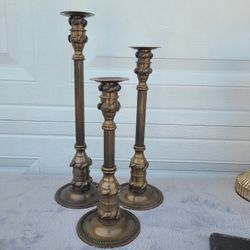 Brass Candleholders