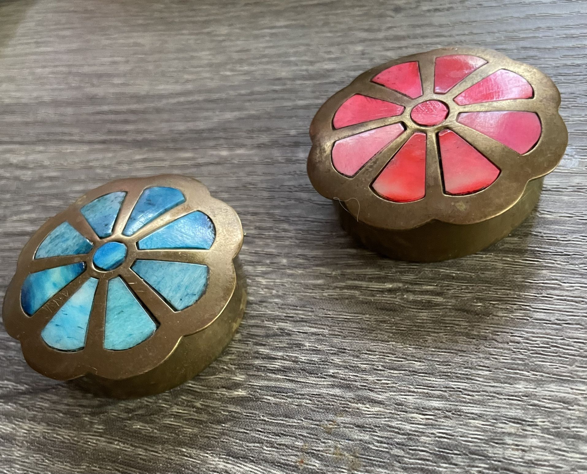 Vintage Gold Jewelry/ Vitamin Holder Or Simply Decor