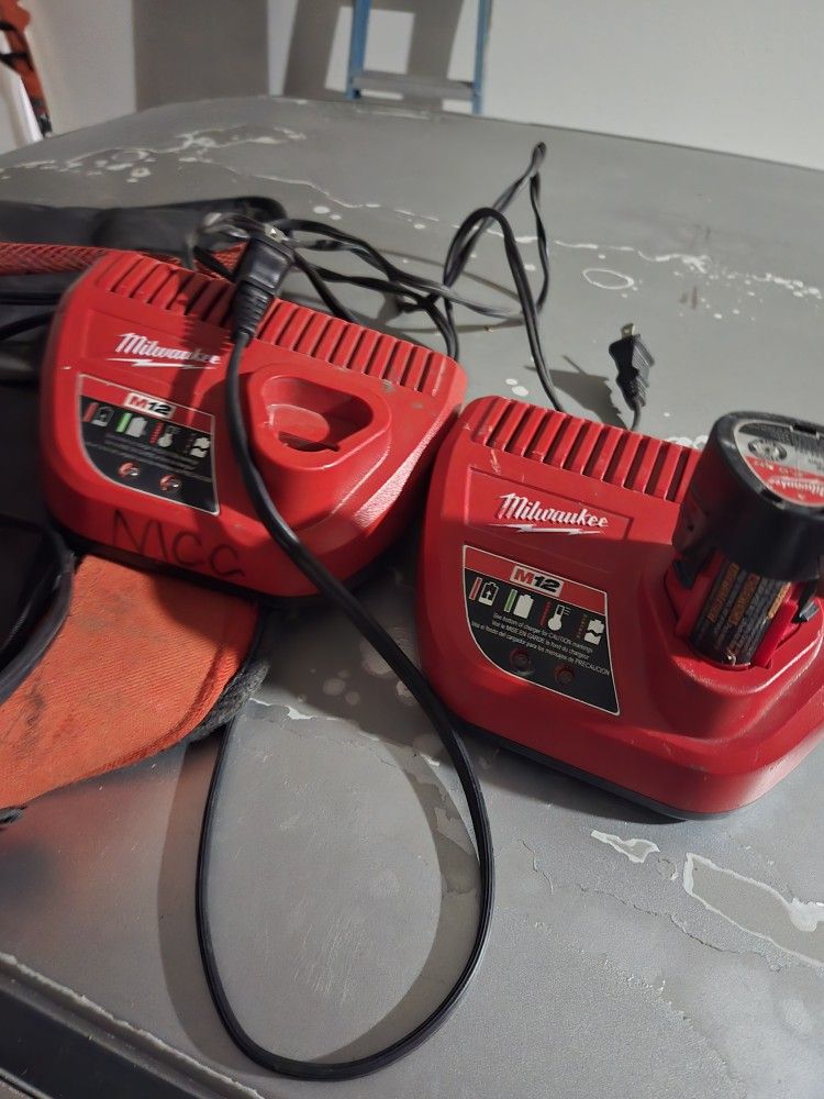 Milwaukee M12 Angle Screw Gun And Impact/hammer Drill