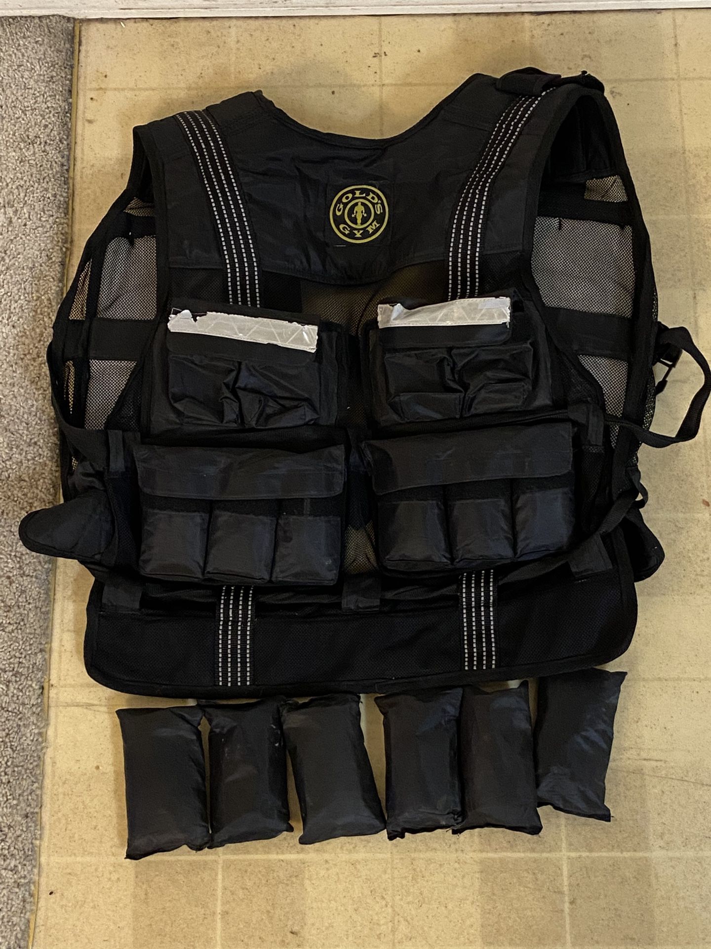 Golds Gym Weighted Workout Vest 
