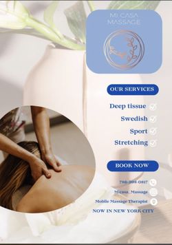 Mobile Massages In Miami /NY