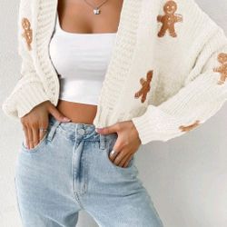 Cute Sweater New Large 