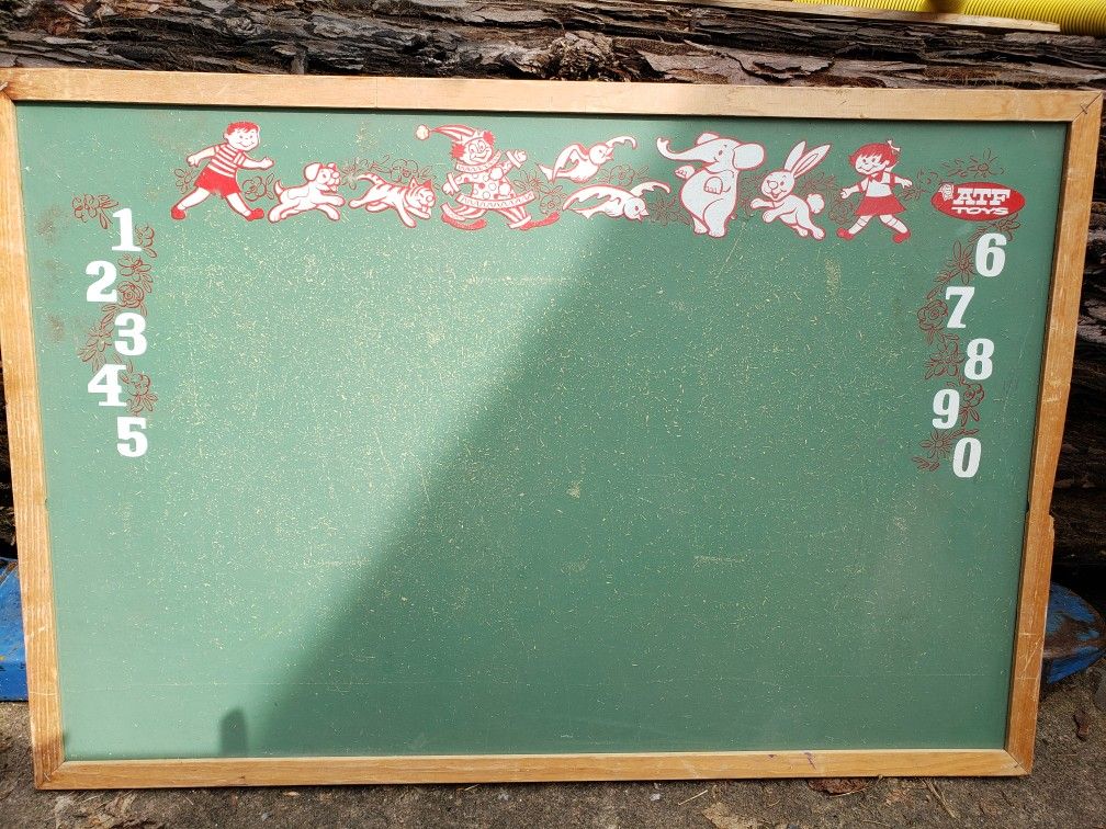 Vintage chalkboard