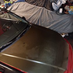 Carbon Fiber Hood 96-98 Honda Civic 