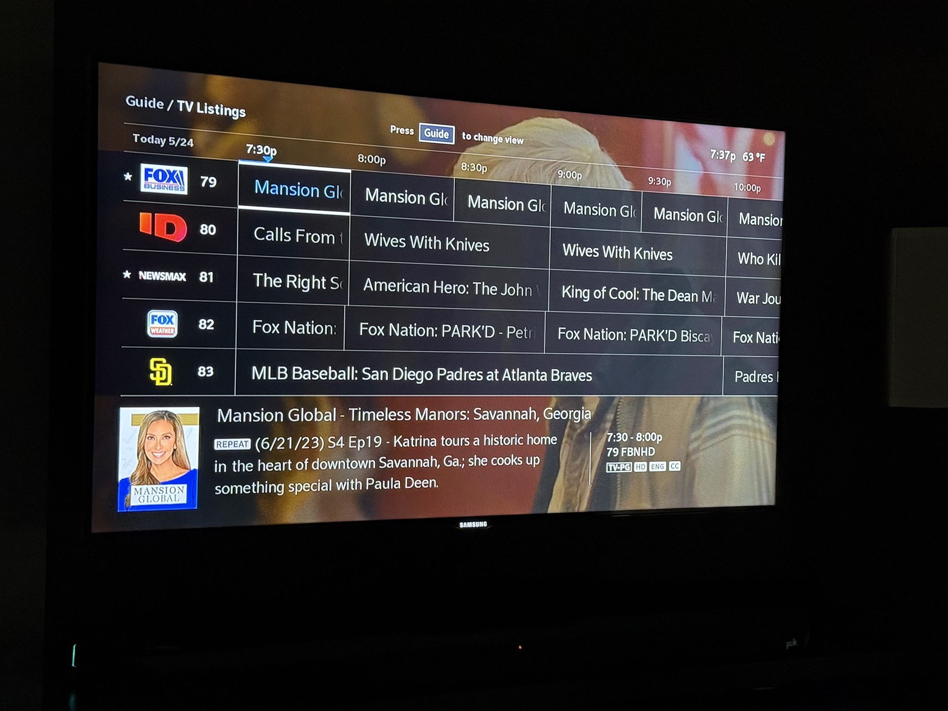46 Inch Samsung Smart TV