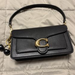 Coach tabby with card holder