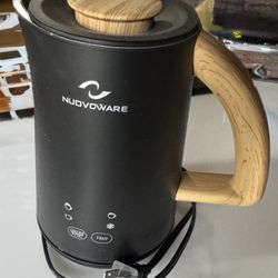 Like New 4 in 1 Milk Frother and Steamer with Temperature Control Display Screen, Electric Automatic Frother for Hot C