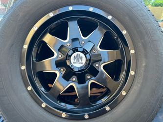 Rims 5-lug universal - Mayhem with Michelin tires Mayhem Tank 8040