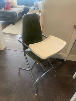 Antique high chair