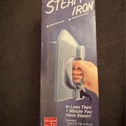 Steam Iron As Seen On TV (Vintage)