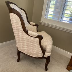 Antique Chair With Fun Structural Detail 