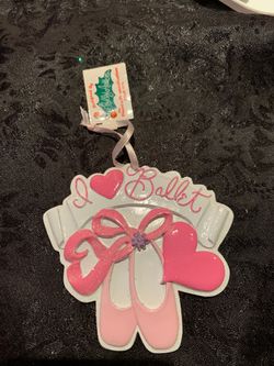 I love Ballet ornaments