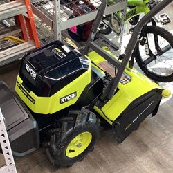 Ryobi 40 volts tiller