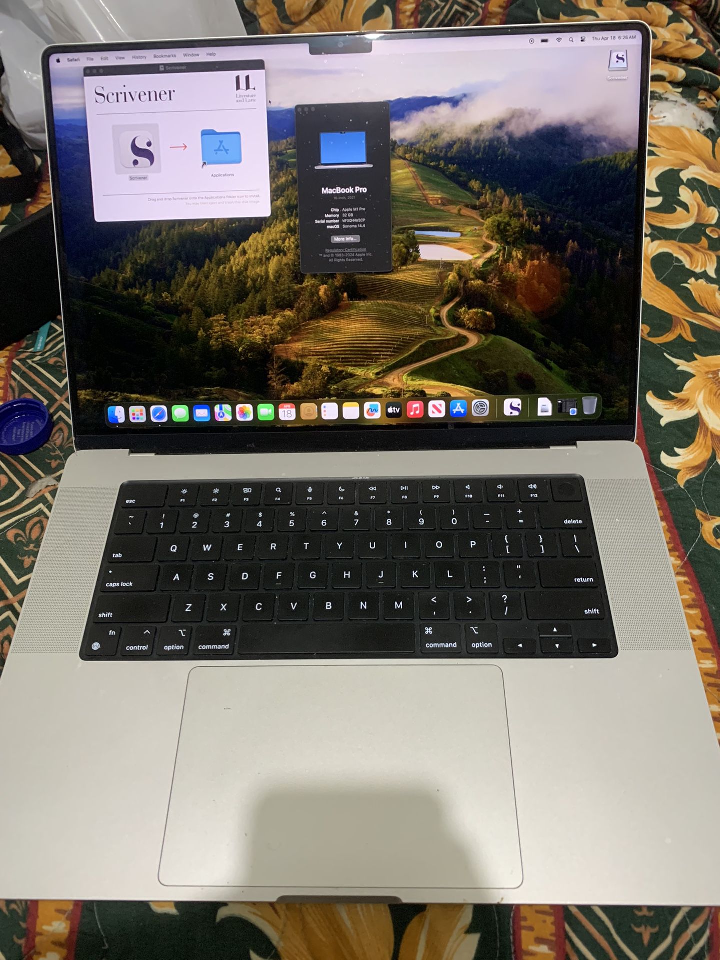 MacBook Pro 16” 32gb 2021