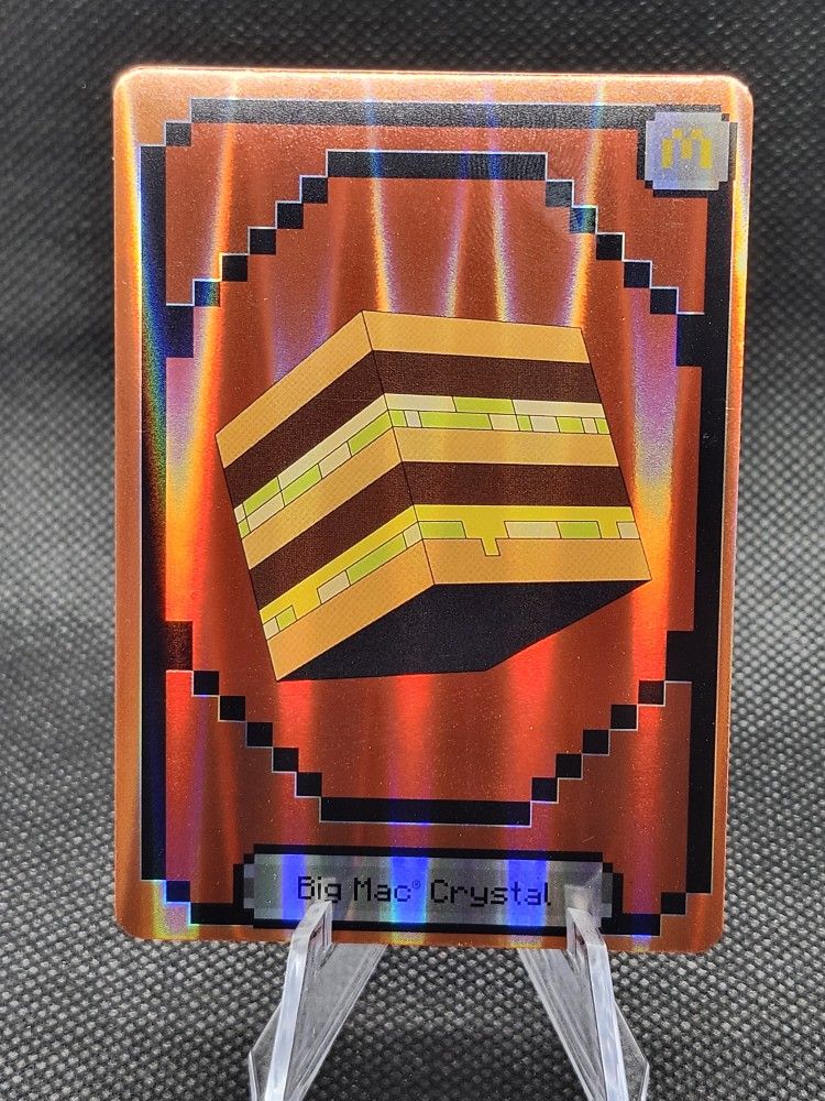Big Mac Crystal Minecraft Card