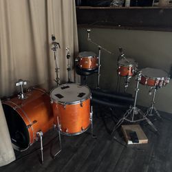 Yamaha Stage Custom Birch 5-Piece Shell Pack — Honey Amber 