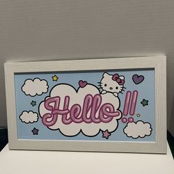 Hello Kitty Wall Art!! 1 For 20$ 2 For 35$! Price Is Firm! They Sell Out Fast!