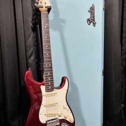 Fender 2012 Fender American Standard Stratocaster- Mystic Red –Ash Body – Custom Shop Fat ’50s – w/ Fender Hardshell Case
