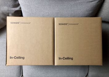 Sonos In-Ceiling Architecture Speakers (2-Pairs) Brand New Sealed Include The Warranty 
