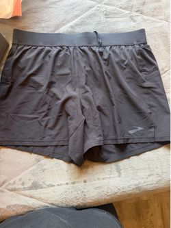Brooks running shorts size large