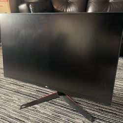 LG 32 QHD Gaming Monitor With GSYNC