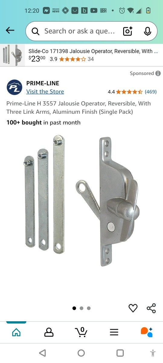 Screen Handle