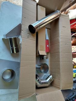 Camplux 3" stainless steel vent Termination Kit For gas water heater