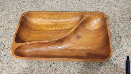 Leilani Genuine Monkey Pod Wood Tray