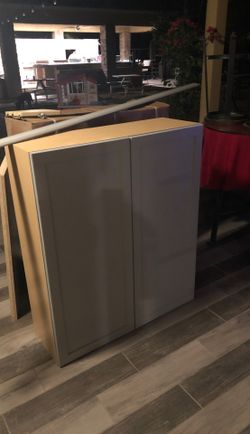 2 wall cabinets 36 by 42 inches high $350 free installation