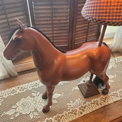 Chestnut Horse Lamp