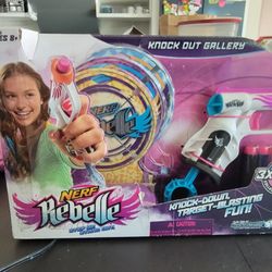 Nerf Rebelle Knock Out Gallery Knock Down Target Blasting Fun