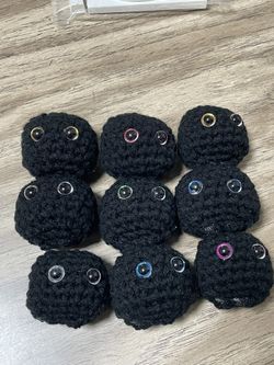Handmade Crochet Coal