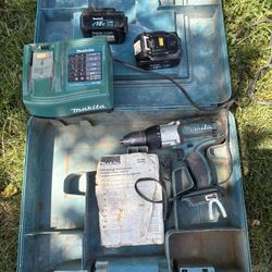 Makita Tool Kit Drill Batteries Case 