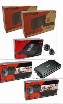 NEW FULL BASS AND VOICE PACKAGE KICKER AUDIO INSTALLED SINGLE AND CREW CAB TRUCKS