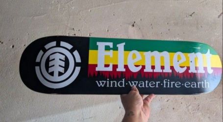 Rasta Element Skateboard