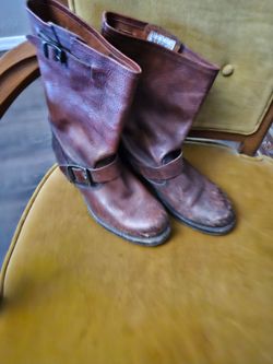 Frye Veronica leather boots