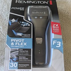 Remington Dual-Flexing Foil Shaver, Men:Electric Razor/Shaver,F3-3900
