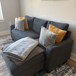Dark Blue Couch 