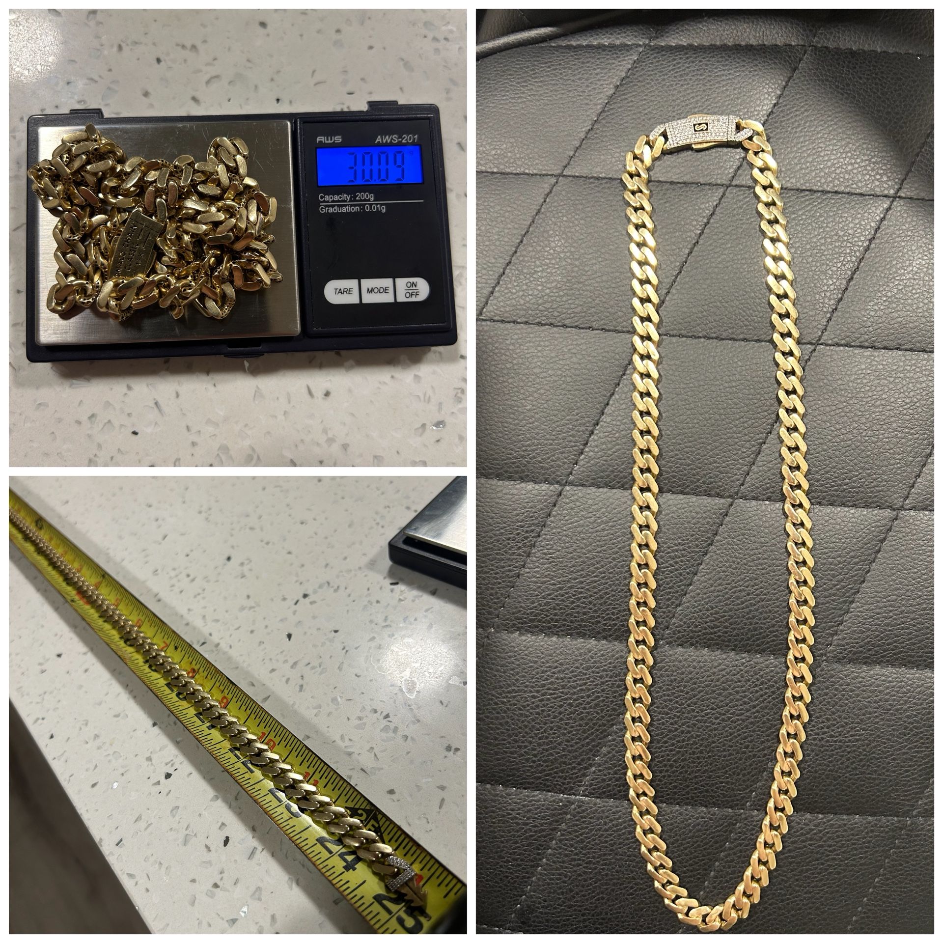 Monaco Chain 10kt Gold