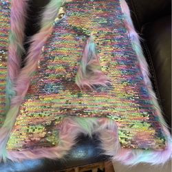 Justice pillows letter A and M