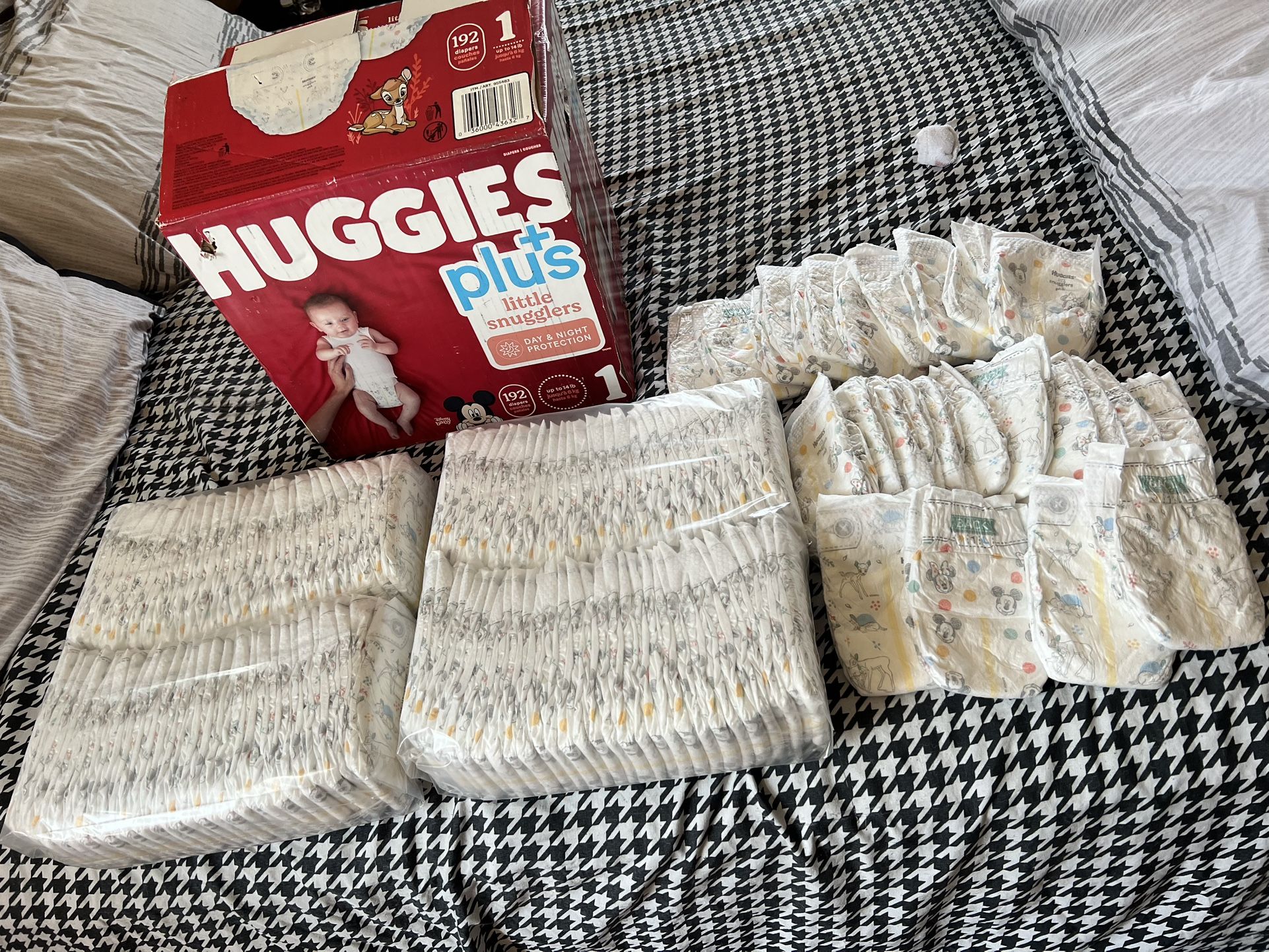 Baby Diapers Size 1 Huggies