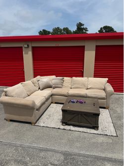 Sectional Sofa 4 Piece | Professionally Cleaned | Like New | $650