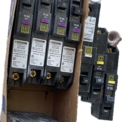 Square D Combo GFCI/ AFCI Breakers 