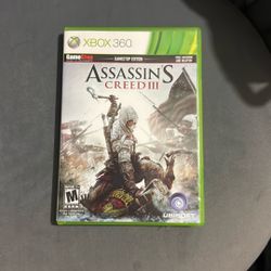 Assassin’s Creed 3 Gamestop Edition Xbox 360