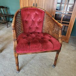 Barrel Cane Chair