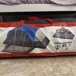 Camping Tent And Sleeping Bag
