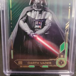 Star Wars Card Darth Vader Numbered 